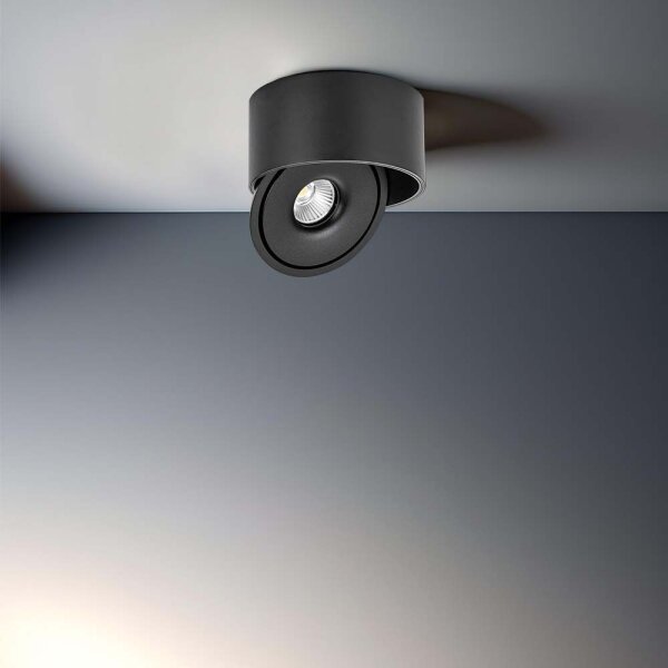 LED Bodové svietidlo LED/28W/230V 3000/4000/6400K čierna