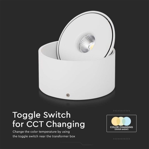 LED Bodové svietidlo LED/20W/230V 3000/4000/6400K biela