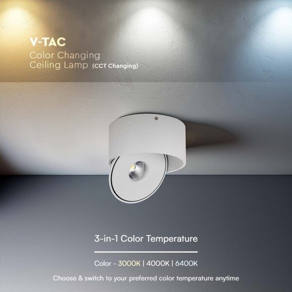 LED Bodové svietidlo LED/20W/230V 3000/4000/6400K biela