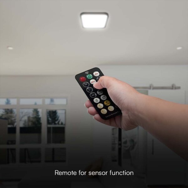 LED Kúpeľňové stropné svietidlo so senzorom LED/18W/230V IP44 4000K 29x29 cm +DO