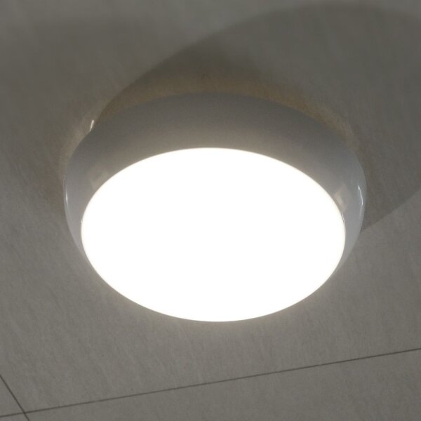 LED Vonkajšie stropné svietidlo LED/20W/230V IP65 3000/4000/6500K