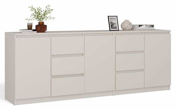 TP Living Sada 2ks komôd Costa 200 cm kašmír