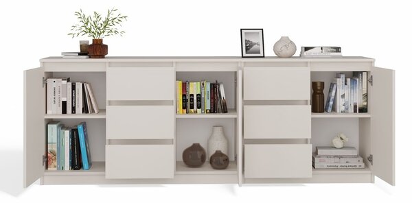 TP Living Sada 2ks komôd Costa 200 cm kašmír