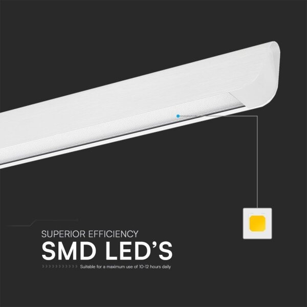 LED Luster na lanku LED/36W/230V 3000/4000/6400K biela