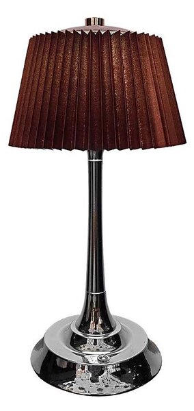 LED Stmievateľná dobíjacia stolná lampa LED/1,5W/5V 3000-6000K 1800 mAh hnedá
