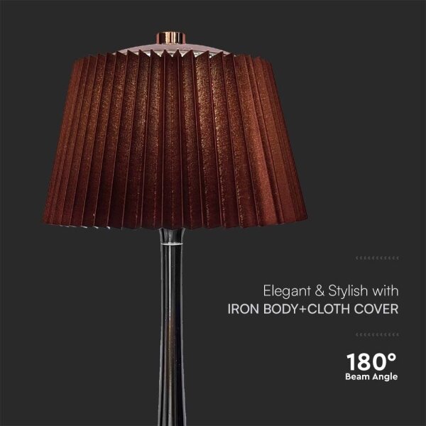 LED Stmievateľná dobíjacia stolná lampa LED/1,5W/5V 3000-6000K 1800 mAh hnedá