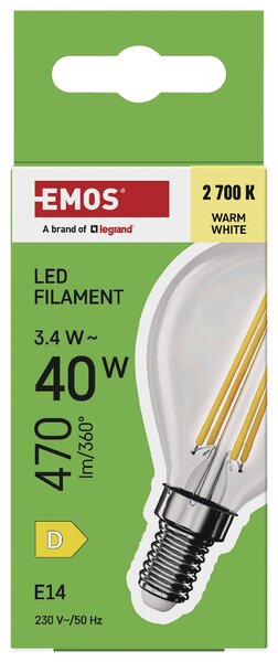 FILAMENTOVÁ LED ŽIAROVKA E14 - Doplnky k svietidlám