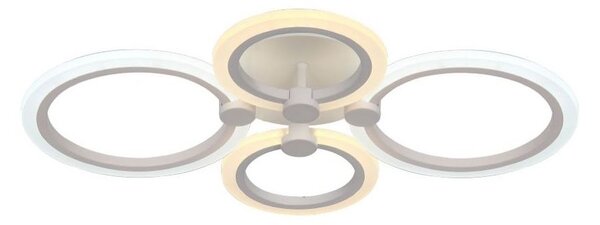 LED Stmievateľný prisadený luster LED/45W/230V 3000-6500K + DO