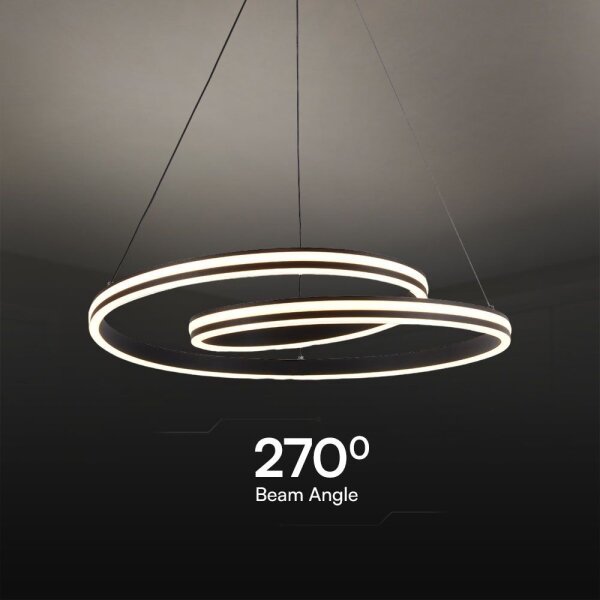 LED Luster na lanku LED/40W/230V