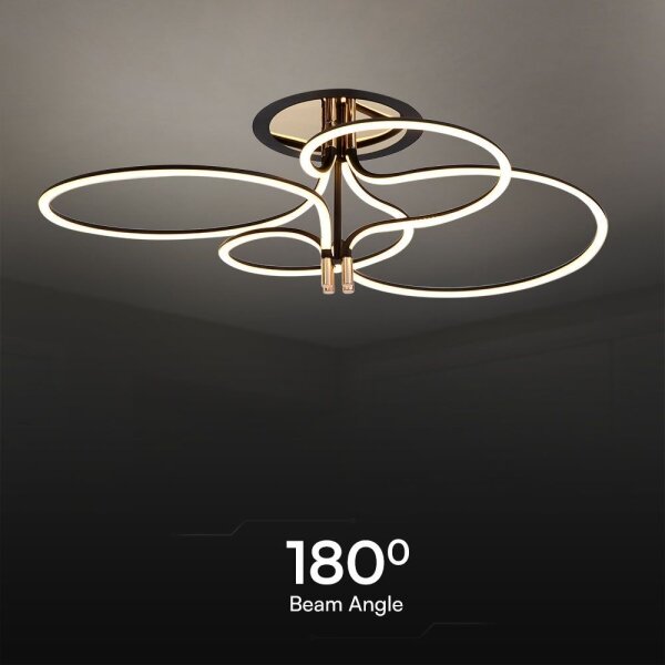 LED Prisadený luster LED/36W/230V 3000K