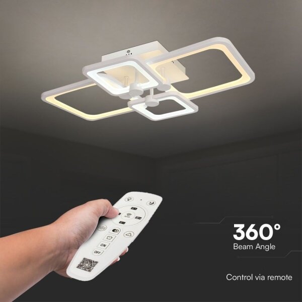 LED Stmievateľný prisadený luster LED/70W/230V 3000-6500K + DO