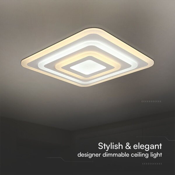LED Stmievateľné stropné svietidlo LED/77W/230V 3000-6500K + DO