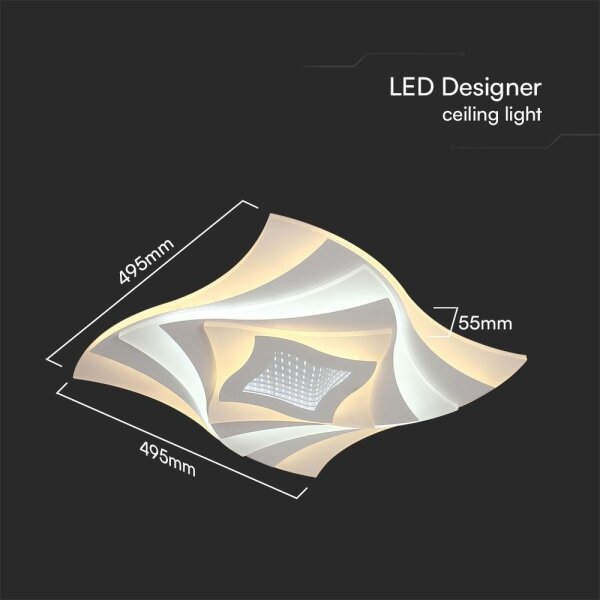 LED Stmievateľné stropné svietidlo LED/75W/230V 3000-6500K + DO