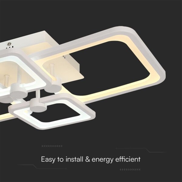 LED Stmievateľný prisadený luster LED/70W/230V 3000-6500K + DO