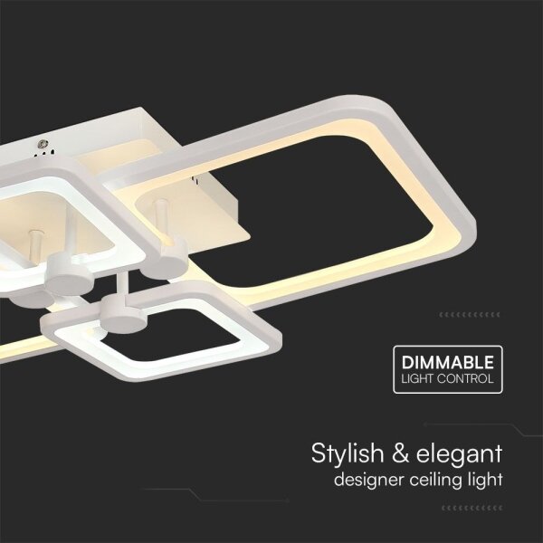 LED Stmievateľný prisadený luster LED/70W/230V 3000-6500K + DO
