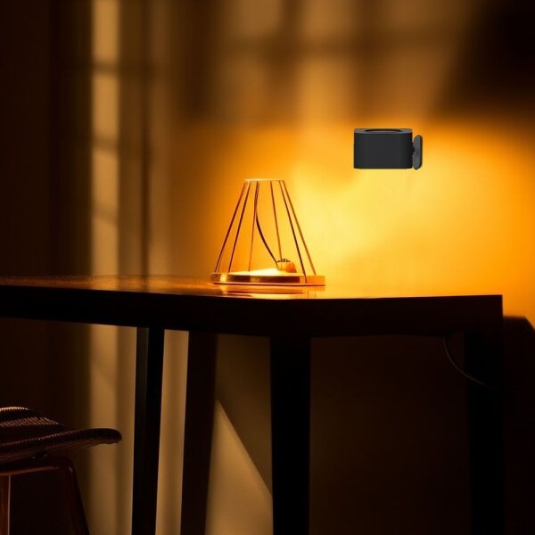 LED Stmievateľná magnetická stolná lampa 4v1 LED/3W/5V 3000-6000K 1800 mAh biela