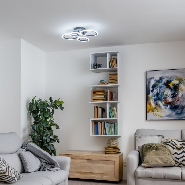 Brilagi - LED stmievateľný prisadený luster ORBITS LED/50W/230V 3000-6500K + DO