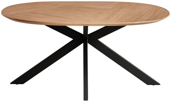 JEDÁLENSKÝ STÔL, dub, prírodná farba, 160/120/76 cm MID.YOU - Online Only jedálne, Online Only