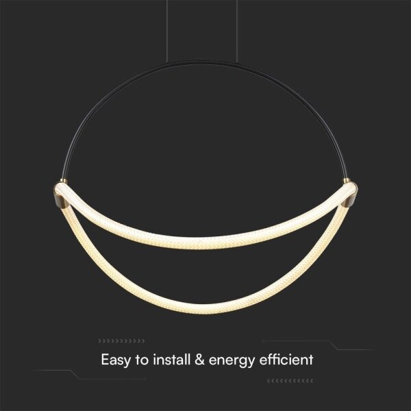 LED Luster na lanku LED/16W/230V 4000K