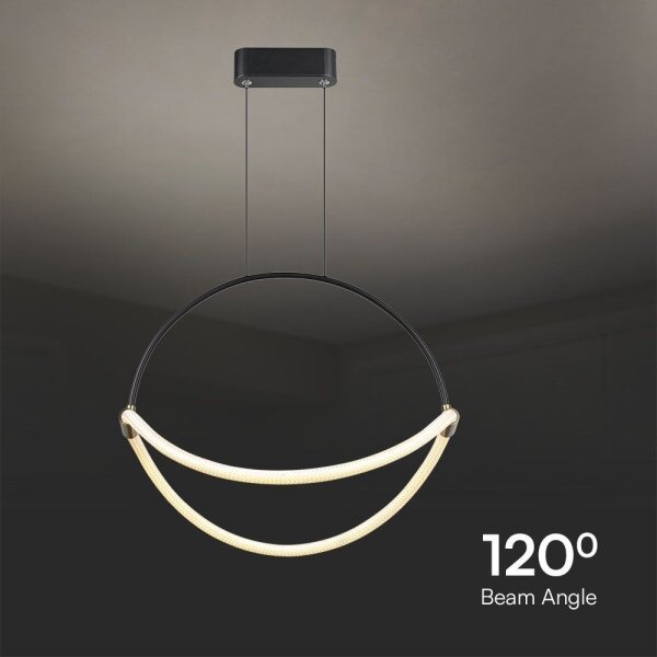 LED Luster na lanku LED/16W/230V 4000K