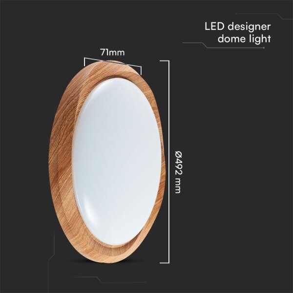 LED Stmievateľné stropné svietidlo LED/60W/230V 3000-6500K + DO