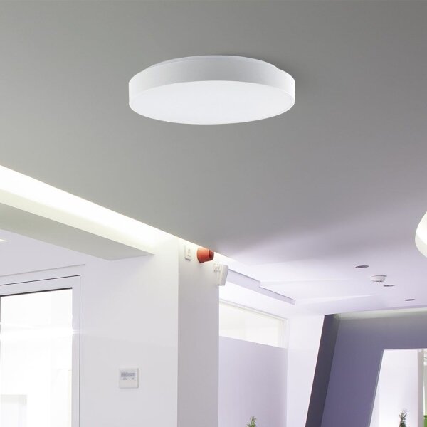 LED Stmievateľné stropné svietidlo LED/40W/230V 3000-6500K 39,5 cm biela + DO