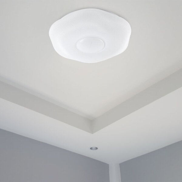 LED Stmievateľné stropné svietidlo LED/40W/230V 3000-6500K 40 cm biela + DO