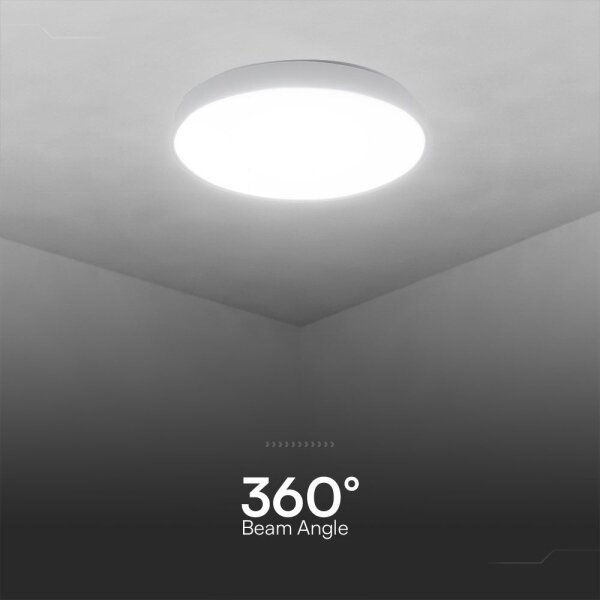 LED Stmievateľné stropné svietidlo LED/40W/230V 3000-6500K 39 cm biela + DO