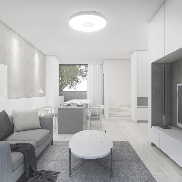 LED Stmievateľné stropné svietidlo LED/40W/230V 3000-6500K 39 cm biela + DO