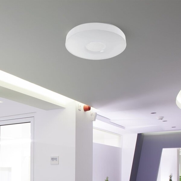 LED Stmievateľné stropné svietidlo LED/40W/230V 3000-6500K 39 cm biela + DO