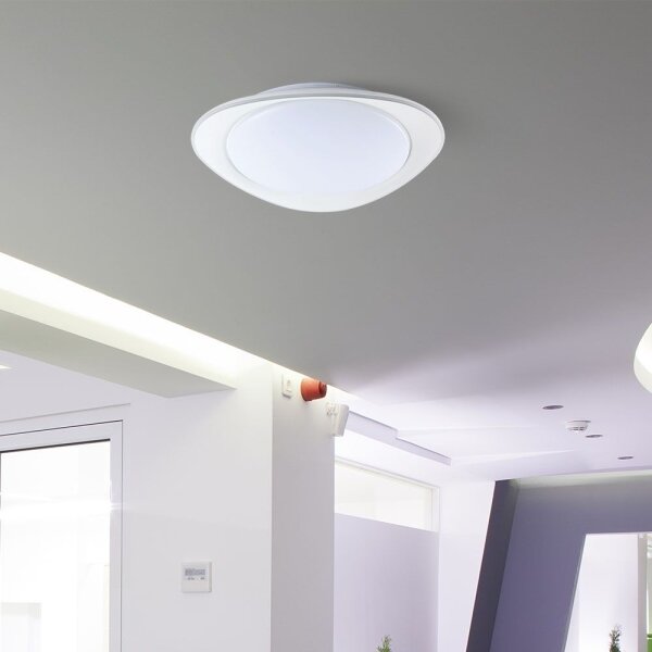 LED Stmievateľné stropné svietidlo LED/40W/230V 3000-6500K 45 cm biela + DO