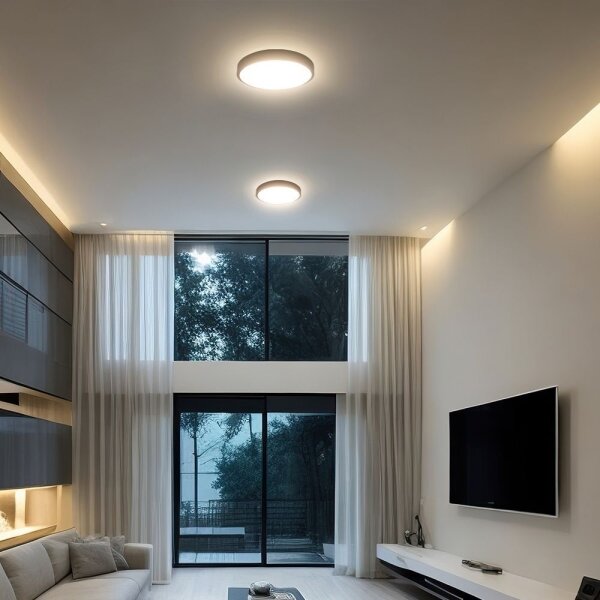 LED Kúpeľňové stropné svietidlo so senzorom LED/18W/230V IP44 4000K pr. 29 cm+DO