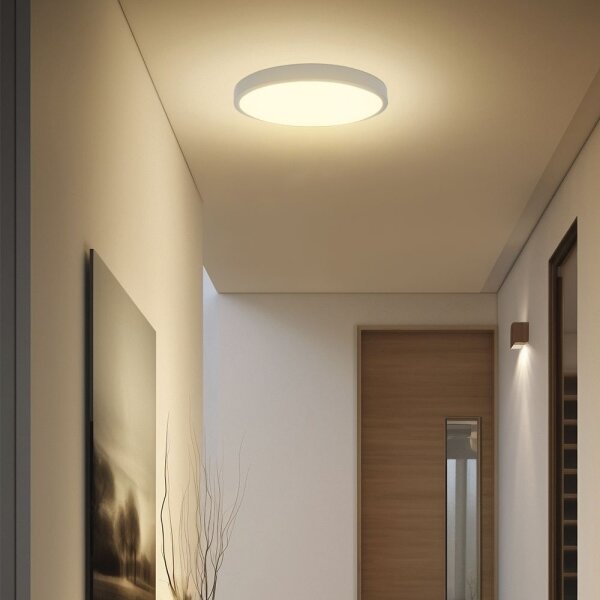 LED Kúpeľňové stropné svietidlo so senzorom LED/18W/230V IP44 3000K pr. 29 cm+DO