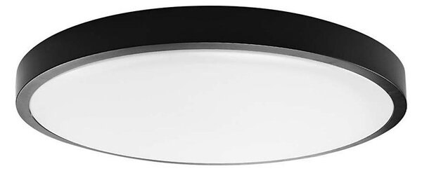 LED Kúpeľňové stropné svietidlo LED/18W/230V IP44 3000K pr. 25 cm čierna