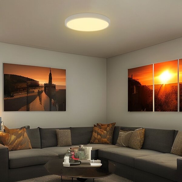 LED Kúpeľňové stropné svietidlo so senzorom LED/18W/230V IP44 3000K pr. 29 cm+DO