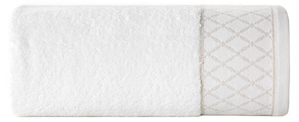BAVLNENÝ UTERÁK LAYLA 70X140 CM BIELA