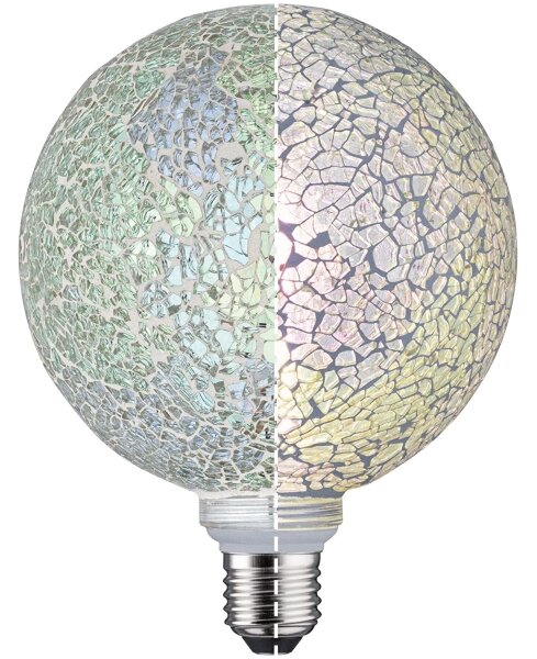 LED Stmievateľná žiarovka MOSAIC G125 E27/5W/230V 2700K - Paulmann 28745