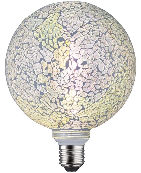 LED Stmievateľná žiarovka MOSAIC G125 E27/5W/230V 2700K - Paulmann 28745