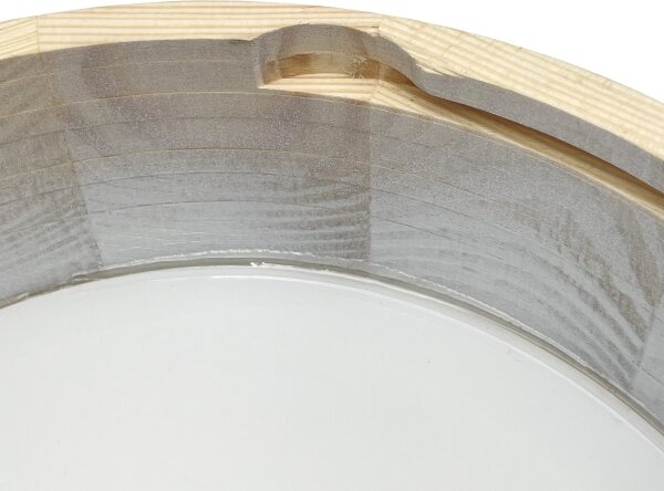 Brilagi - Stropné svietidlo PINO 1xE27/15W/230V borovica/strieborná pr. 27,5 cm
