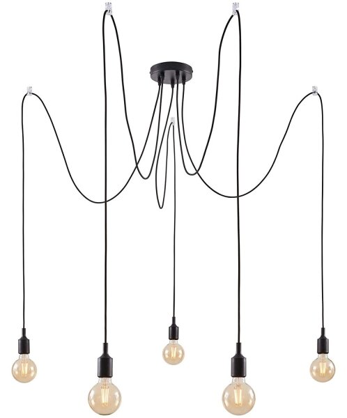 Paulmann 50389 - Luster na lanku NEORDIC 5xE27/20W/230V pavúk