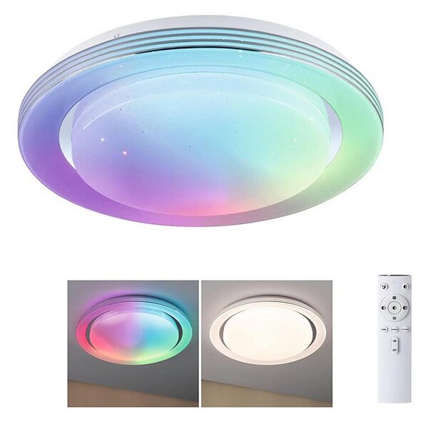 Paulmann 70547 - LED RGBW/38,5W Stmievateľné stropné svietidlo RAINBOW 230V + DO