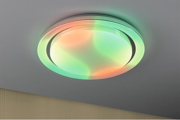 Paulmann 70547 - LED RGBW/38,5W Stmievateľné stropné svietidlo RAINBOW 230V + DO
