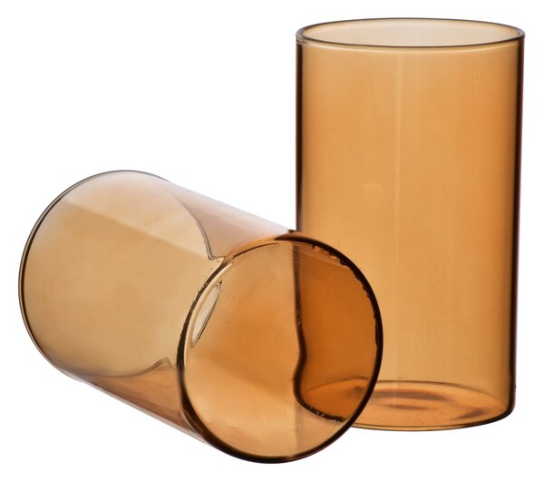 Allesken Sada 4 ks pohárov ROMANE 380 ml medová