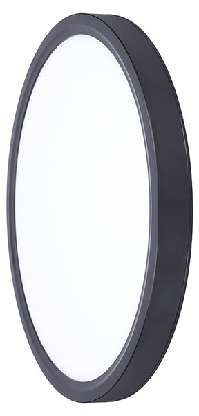 SOLIGHT LED osvetlenie s diaľkovým ovládačom Estela Black 36W, 2700lm, 30cm, CCT