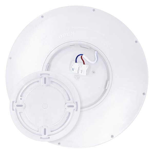 SOLIGHT LED osvetlenie s diaľkovým ovládaním Estela White, 36W, 2700lm, 30cm, CCT, Dim