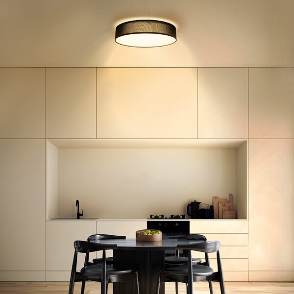 SOLIGHT LED osvetlenie s diaľkovým ovládačom Penley, 48W, 3360lm, 40cm, CCT