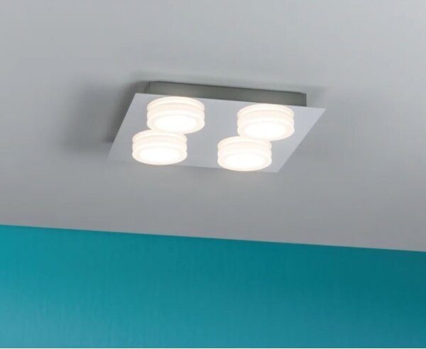 Paulmann 70875 - 4xLED/5W IP23 Kúpeľňové stropné svietidlo DORADUS 230V