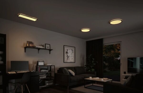 Paulmann 71003 - LED/22W Stmievateľný panel ATRIA 230V 3000K čierna