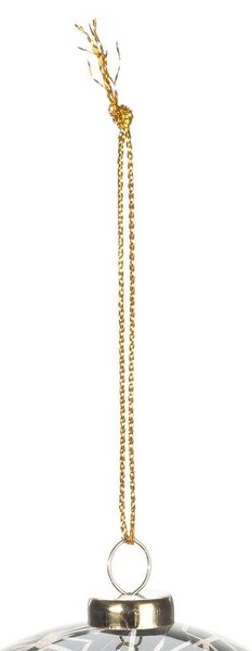 H&S Decoration Sada 40 ks vianočných gulí GLAMOUR 8 cm viacfarebná