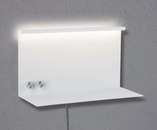 Paulmann 78919 - LED/4,5W Stmievateľné svietidlo s poličkou a USB + LED/1,6W 230V